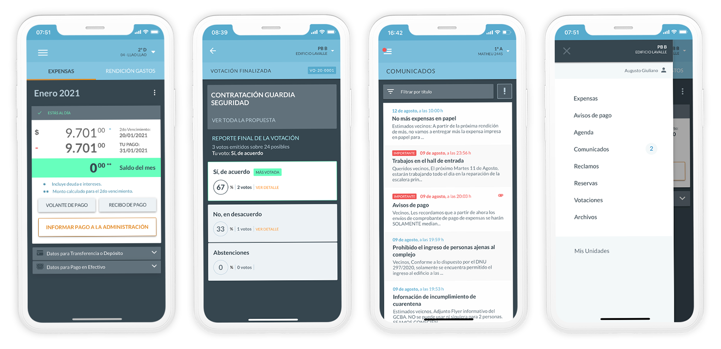 App Consorcistas - Vecinos